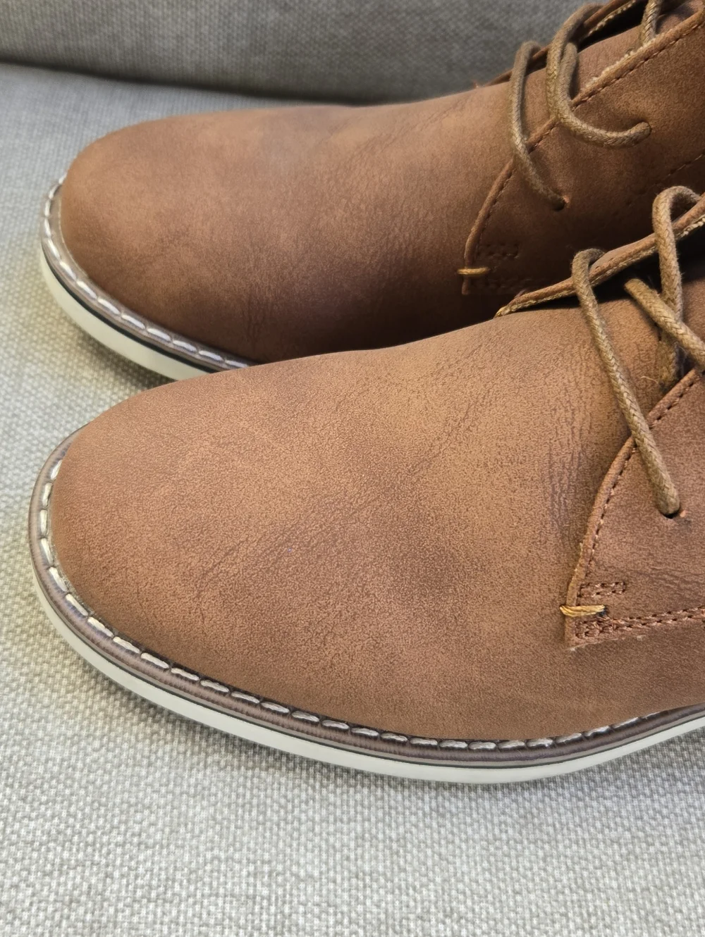 Steve Maddwn Boys  Brown Chukka Boots - Classic Casual Lace-Up